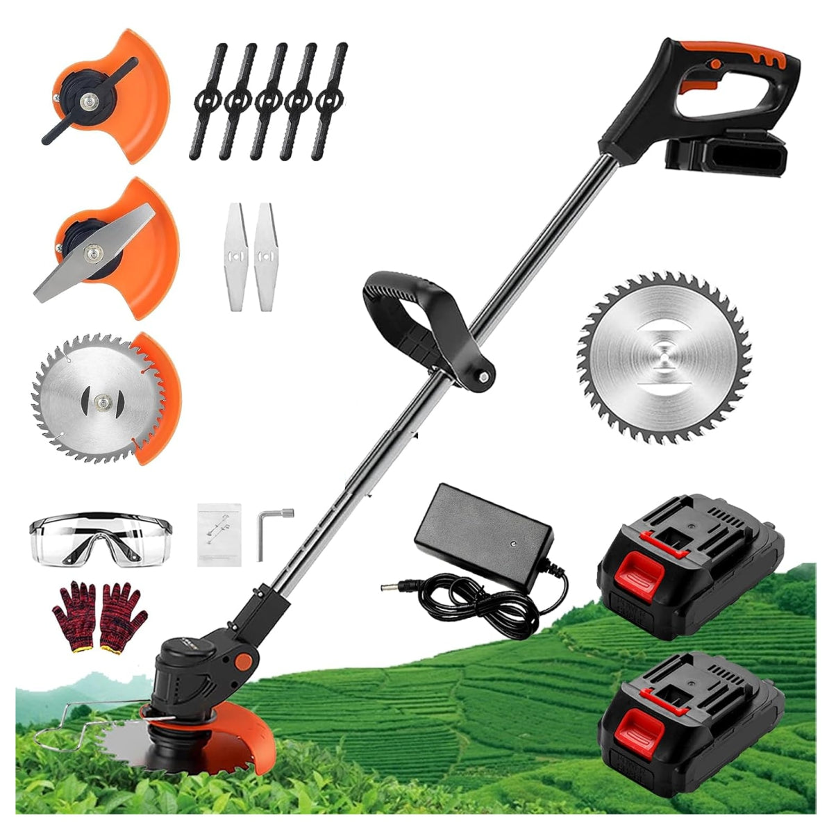 Guadaña O Cortadora De Césped + Accesorios + Regalos